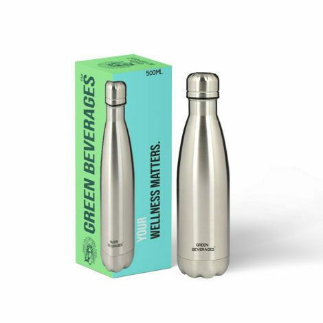 Insulated steel bottle-silver 500ml