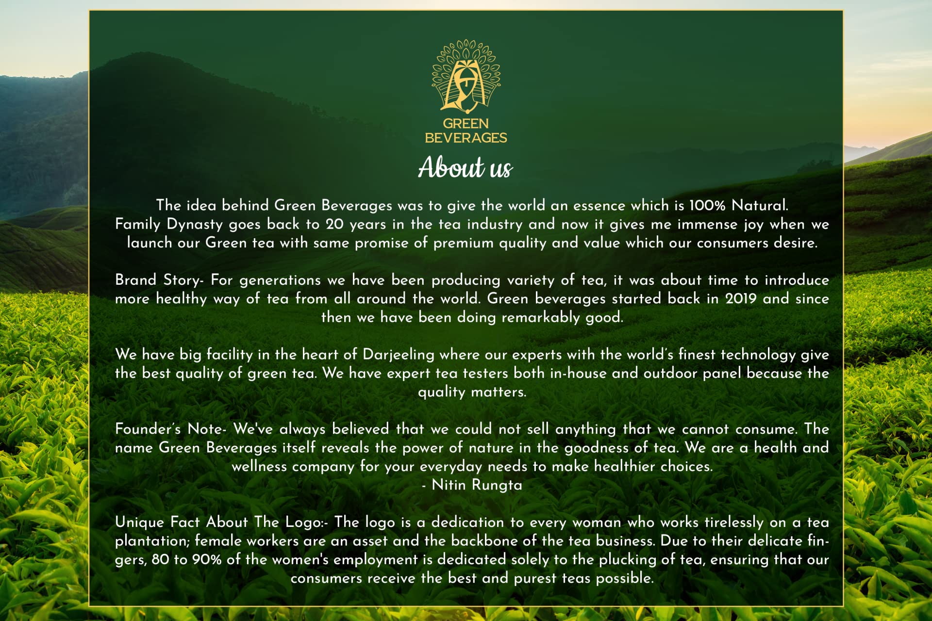 about green beverages