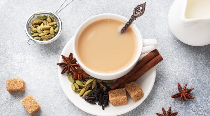 Masala chai ingredients